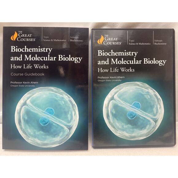 The Great Courses Biochemistry and Molecular Biology How Life Works 6 DVD Set - Picture 1 of 3